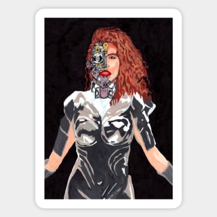 bionic woman Sticker